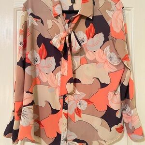 Floral Women's Top - Multicolor